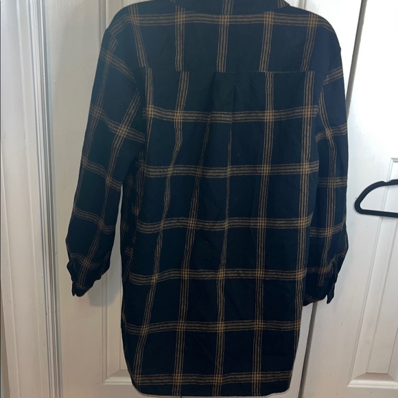 NWOT Hester & Orchard Sz Small Plaid flannel long sleeve - Picture 4 of 6